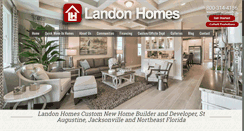 Desktop Screenshot of landon-homes.net